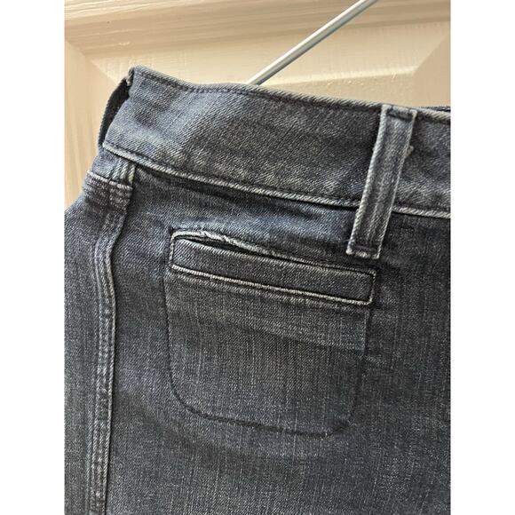 Juicy Couture Flare Leg Jeans Blue Dark Wash, Size 29 Y2K New With Tag NWT $210 - Picture 2 of 14